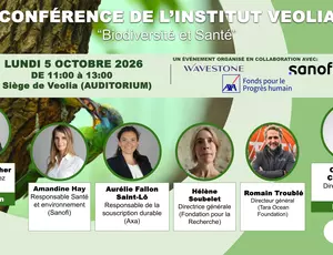 affiche conférence biodiversité informations de l'évènement et intervenants 