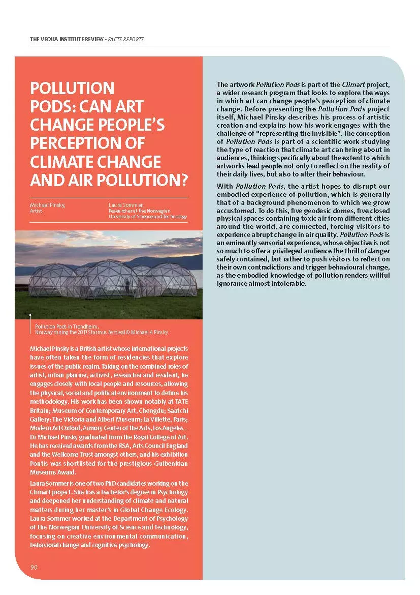 Pollution Pods - Michael Pinsky, Laura Sommer