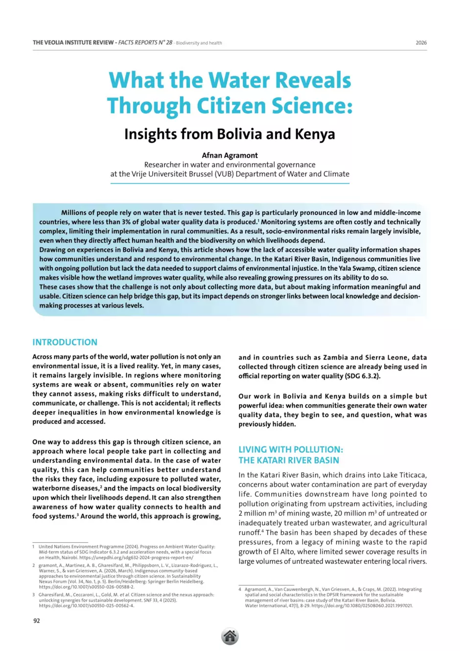 première page article 17