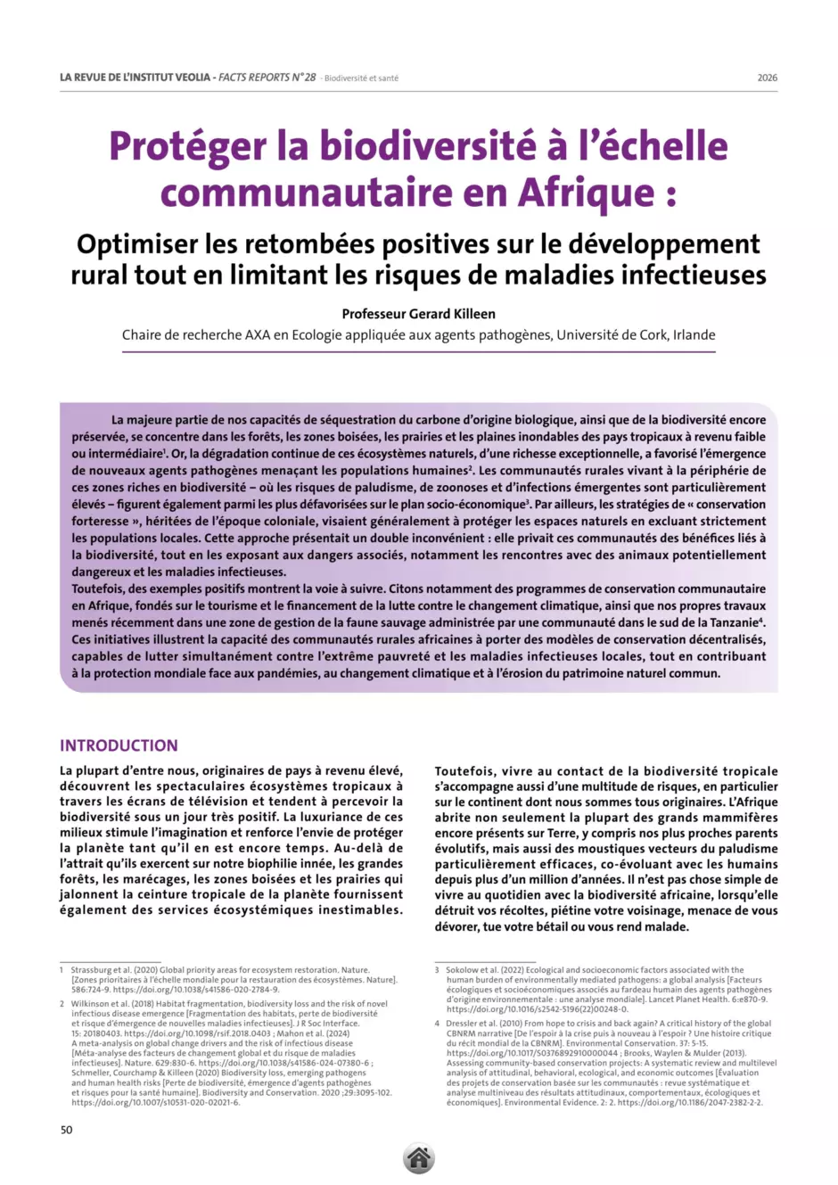 première page article 9