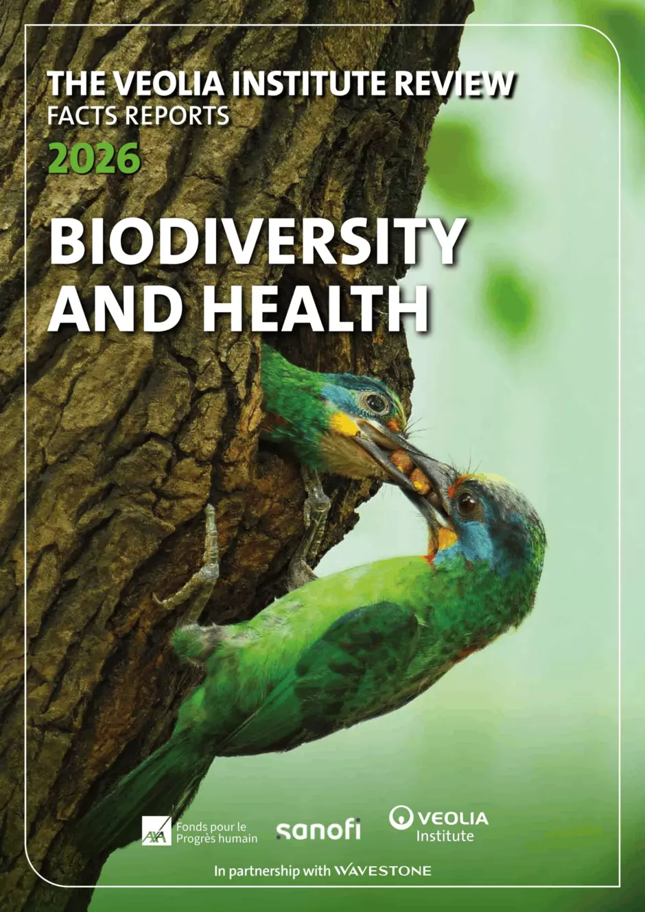 cover of the facts report biodiversity and health
