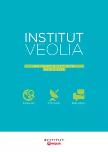 Couverture Rapport d'activité 2016 - 2017